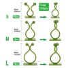 120pcs Self-Adhesive Hook Plant Vine Traction, Plant Climbing Wall Fixture Clips,Climbing Plant Support Clips Vine Plant Climbing Wall Fixer for