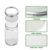 1 Pcs Seed Sprouting Jar Kit with Wide Mouth Mason Jars Durable Bean Sprouts Growing Kit with Stainless Steel Screen Sprout Lids Stands Shading C