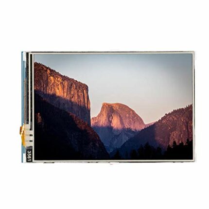 Bewinner 3.5 Inch 480x320 Colorful LCD TFT LCD Touch Screen, High Resolution Resistance Monitor for Raspberry Pi, Long Lifespan, Not Easy to Dama