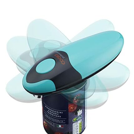 Cooks Professional Electric Can Opener | Automatic Cordless Tin Opener for Arthritic & Arthritis Hands | Hands Free Operation Can Openers | One T