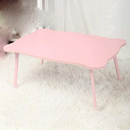EYHLKM Small Table Dormitory Bed Desk Home Lazy Computer Desk Middle School Student Writing Bedroom Folding Simple (Color : D)