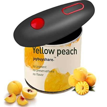 Can Opener,Electric Can Opener,Safe and Smooth Cutting Without Sharp Edges,Electric tin Opener Hand Free Tin Opener for Almost Size Can Kitchen G