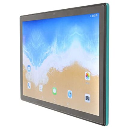 Airshi Gaming Tablet, 10 Inch Office Tablet with Octa-Core CPU, Dual Camera for Family (UK Plug)