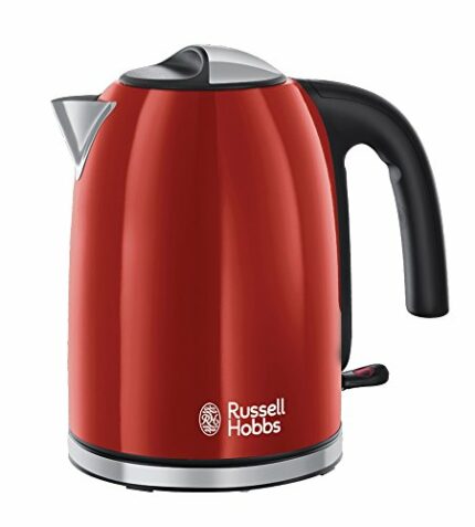 Russell Hobbs 20412-70 Electric Kettle Colours Plus Flame red-20412-70, red