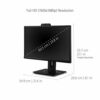 ViewSonic VG2440V 24-inch IPS Full HD Video Conferencing Monitor with 1080p FHD Webcam, Microphone, Dual Integrated Speakers, Ergonomics, HDMI, D