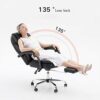 ZXFYHD Desk Chair,Office Chair Home Office Chair Swivel Chair, Reclining Chair Backrest Business Executive Chair Boss Chair