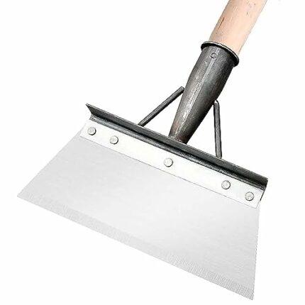 Garden Shovel Multifunctional Cleaning Shovel, Garden Cleaning Shovel, All-Steel Garden Weeder Tool Patio Garden Scraper Tool Cleaning Shovel for