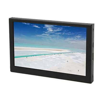 Portable 5 Inch Monitor IPS LCD Dual Integrated Speakers Jack Design Mini Computer Second Screen for TV for PC