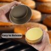 VinBee 2PCS Air Fryer Egg Moulds 4 Inch Non-Stick Round Cake Moulds for Baking Ramekins for Air Fryer