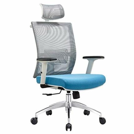 FKSDHDG Chairs,Office Chair with Arms and Back Support Executive Adjustable Computer Chair Swivel Ergonomic Desk Chair Comfy Padded for Office/Ho