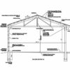 Pole Barns - Shed Plans DIY Outdoor Storage Shed Building Plan 30' Build Your Own