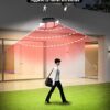 138 LED Solar Lights Outdoor, Motion Sensor Security Light with 270° Wide Angle, 3 Lighting Models, IP65 Waterproof Solar Powered Wall Light for