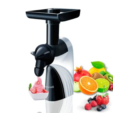 Ice Cream Maker, STARLYF Perfect Ice Cream, Suitable for Celiacs, 100% Natural Ice Creams and Desserts, Frozen Dessert Maker,