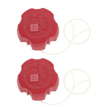 2PCS Lawn Mower Fuel Tank Caps Compatible with Fuxtec FX-RM 1630 1855 1860 2055 2060 2060PRO Outdoor Power Tools Replacement Parts