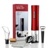 UNICHERRY Electric Wine Opener with Foil Cutter, Vacuum Stoppers, and Pourer - A Must-Have for Men and Women, Effortlessly Open Your Wine - Perfe