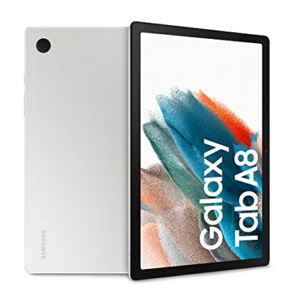 Samsung Galaxy Tab A8 Tablet 25,6 cm (10,5 Zoll) Wi-Fi RAM 4 GB 64 GB Tablet Android 11 Silver [italienische Version] 2022