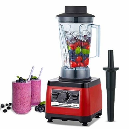 BioloMix Heavy Duty Professional Blender, Peak 2200W Commercial Grade Bar Blender With 70Oz Container For Shakes, Smoothies, Ice Crushing, Frozen