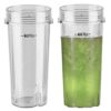 16oz Cup Compatible with Ninja Nutri Slim Blender 700 W QB3001UKS, Also Fit for Ninja BL770 BL780 BL660 BL740 BL810 - Ninja Replacement Parts - 2