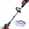 118VF 7500mah Portable Electric Grass Trimmer Handheld Lawn Mower Agricultural Household Cordless Weeder Garden Pruning Tool