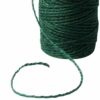 2 Rolls Green Hemp Garden Twine, Garden String Christmas Twine ​Natural Jute String for Gardening, Arts & Crafts, Total 200m/656ft
