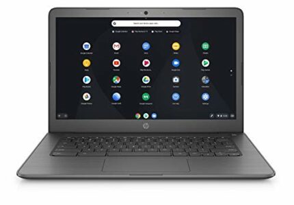 HP Chromebook 14" Laptop PC 14-db0003sa, AMD A4, 4GB RAM, 32GB SSD, HD, Chalkboard grey