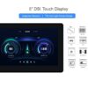 Waveshare 5inch DSI Touch Display for Raspberry Pi 4B/3B+/3A+/3B/2B/B+/A+, Thin & Light Touch Screen 800×480 Resolution IPS Display, Support 5-Po