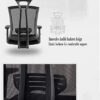 ZXFYHD Desk Chair,Office Chair Game Chair Mesh High Back Swivel Office Chair Adjustable Armrest Breathable Mesh Home Computer Chair Desk Chair