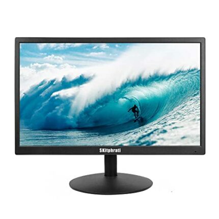 SKitphrati 20 Inch PC Monitor 1600x900 60Hz 5MS HDMI Monitor LED Monitor with HDMI VGA, Viewing Angle 95° (Horizontal), 76% sRGB, VESA, TN Panel,