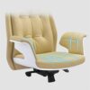 ZXFYHD Desk Chair,Office Chair Leather Conference Computer Chair, Ergonomic Desk Chair, Liftable Reclining Home Chair
