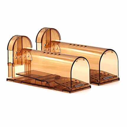 GPISEN Humane Mouse Trap No Kill Live Mice Catch Cage (2 Pack)