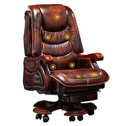 YT.JYUERI Relax Comfortably Safe Managerial Chairs Executive Chairs Massage Office Chair with Lumbar Support for Home Office, High Back Executive