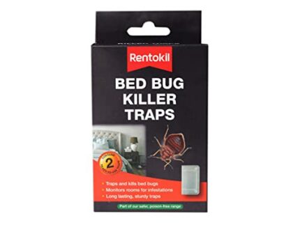 Rentokil BB01 Killer Traps, Black Repel-pesticides, 15.7x8.8x3.6 cm