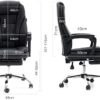 ZXFYHD Desk Chair,Office Chair Home Office Chair Swivel Chair, Reclining Chair Backrest Business Executive Chair Boss Chair
