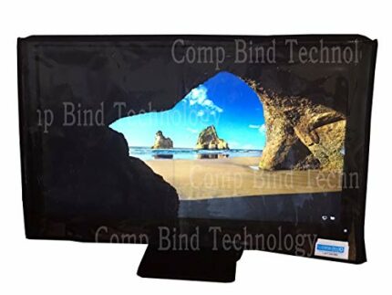 Comp Bind Technology Marine Black Cover with Front Transparent Compatible with Dell Inspiron 23'' and Dell Inspiron 23.8'' Touch Screen All-in-On