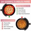 2pcs Air Fryer Silicone Reusable Pot Liner, Great Heat Resistant & Dishwasher Safe, Silicone Air Fryer Accessories, Compatible with Most airfryer