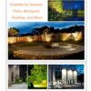 51buyoutgo LED Flood Lights Outdoor, IP66 Outdoor Flood Lights Mains Powered, 50W LED Floodlight, 6500K Garden Outdoor Floodlight, 5000LM Garden