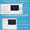 WOWNOVA White 3.5in Computer Temp Monitor, PC Temperature Display, PC Sensor Panel Display for PC ARGB Computer Case Secondary Screen, IPS USB Mi
