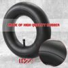 1PZ UK6-40T 2 pack of 3.50/4.00-6 Inner Tube TR13 Straight Valve with Tyre Levers Replacement for Wheelbarrow Sack Barrow Trolley Mobility Scoote