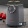 Tower T12060RGG Cavaletto Personal Blender with Tritan Smoothie Bottle, 2 Speeds, Pulse Function, 300W, Grey and Rose Gold