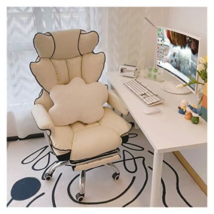 FGHOEV Oversized Comfortable Office Chair Sofa Chair Live Computer Chair Gaming Chair Soft Sofa Reclining Chair