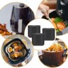10Pcs Air Fryer Rubber Bumpers, Premium Silicone Air Fryer Bumpers Feet, Tray Non-Scratch Protective Covers for Air Fryer Grill Pan Plate Tray Ru