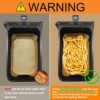 Usper Upgraded Air Fryer Disposable Paper Liners for Ninja Dual AF400UK AF300UK, 8.7Inch Airfryer Parchment Liner Accessories DZ201, Tower, Salte