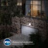 20W White Flush Wall Mounted Round Bulkhead LAMP, IP65, 1600Lm, 3000K Warm White, Perfect for Indoor, Outdoor, Bathroom, Hallway, Corridor, Utili