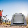 Mibee Waterproof Outdoor Bicycle Storage Shed Bike Tent Silver Coated Polyester Bike Shelter Space Saving Bicycle Garden Tool Storage Cover, Gray
