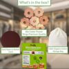 Zidina Moth Repellent for Wardrobes | 30x Rings 100% Natural Cedar Wood Moth Repellent I Best Alternative to Moth Balls | Wardrobe Fresheners and