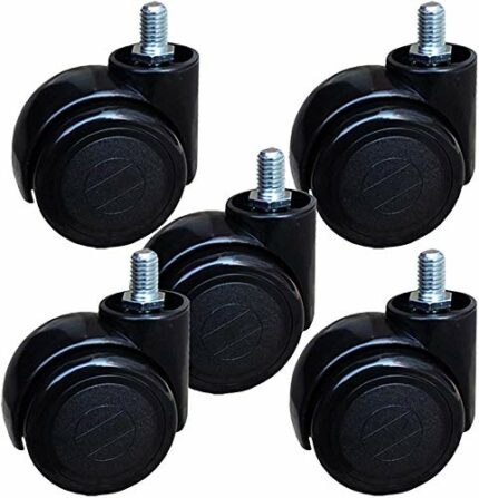 GTYT Office Chair Casters Wheels,2 Inch 50mm PA Swivel Wheels,Computer Chair Castors,Furniture Caster Universal Swivel Chair Wheels,Roller Access