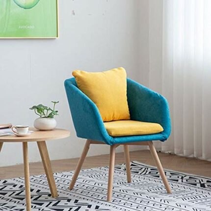 WALNUT Modern Simple Lazy Home Appliance Competition Game Chair Office Comfortable Sedentary Office Chair (Color : D)