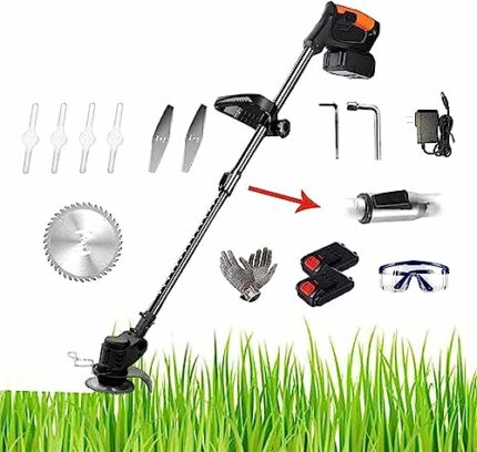 String Trimmer Cordless Sweeper Electric Handheld Portable Lawn Mower Agricultural Household Cordless Weeder Garden Pruning