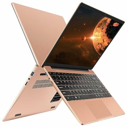 AOCWEI Laptop Win 11 Computers 14" 6GB 256GB SSD Traditional Laptop 1920x1080 FHD 2.4G+5G WiFi Bluetooth 4.2 HDMI Full Metal Notebook with Wirele