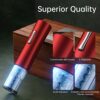 UNICHERRY Electric Wine Opener with Foil Cutter, Vacuum Stoppers, and Pourer - A Must-Have for Men and Women, Effortlessly Open Your Wine - Perfe